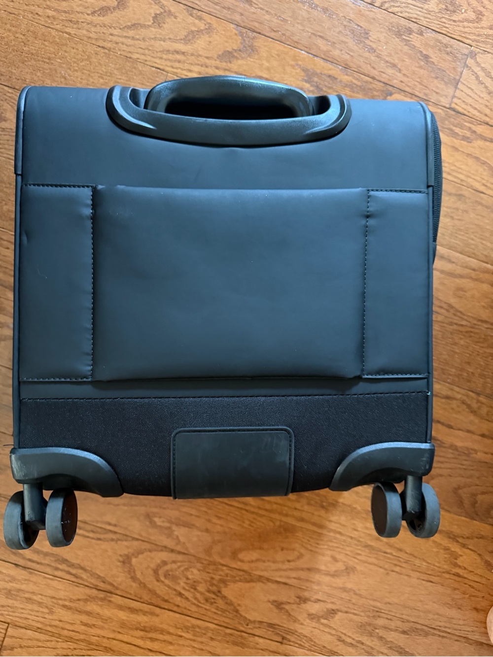 Luka Soft-Sided Mini Carry-On Luggage in Matte Black - Picture 10 of 11